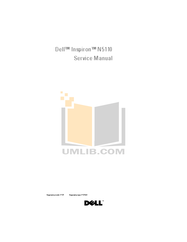 DELL INSPIRON E1405 SERVICE MANUAL PDF